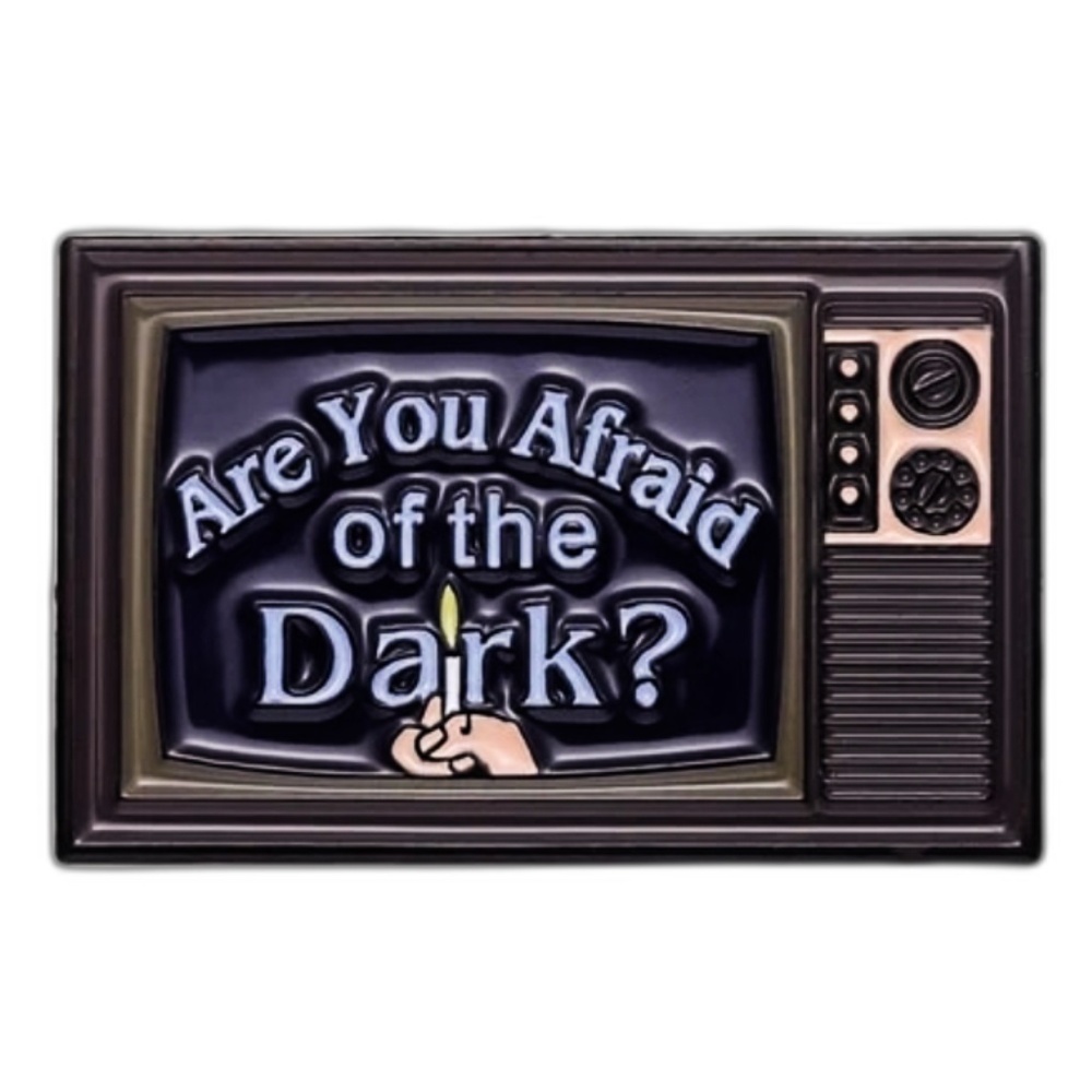 90'S NICKELODEON NOSTALGIA "ARE YOU AFRAID OF THE DARK" TV ENAMEL PIN BROOCH NWT - Picture 2 of 12